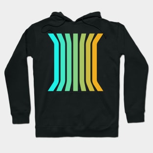 Abstract background with lines Hoodie
